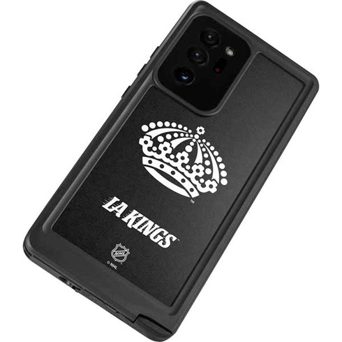 NHL Los Angeles Kings Black Background Galaxy Note20 Ultra 5G Waterproof Case